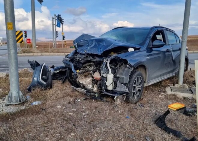 Çorum’da Trafik Kazası: 4 Yaralı